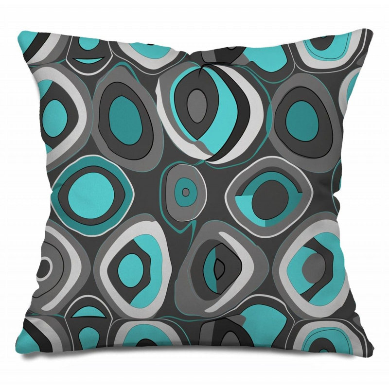 Coussin réversible Soccer Sports Action, H 16 po x l 16 po