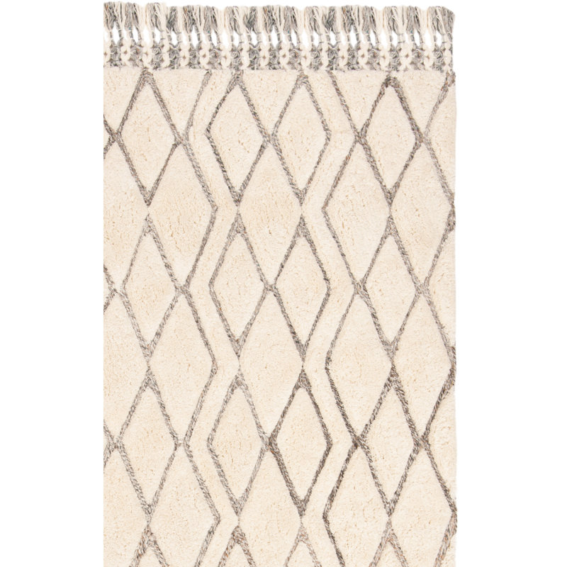 Powell Hand Tufted Performance Geometric Rug, Rectangle 5' x 8'