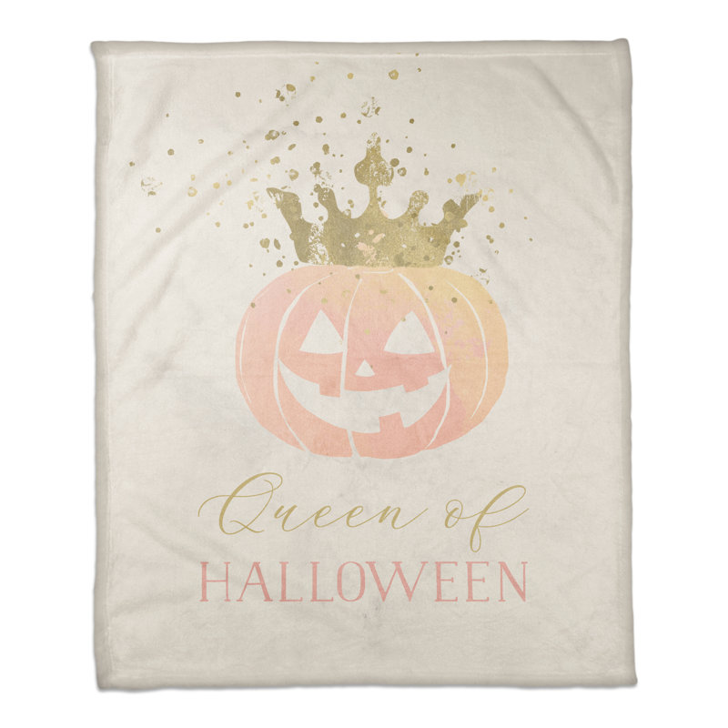  Jeté en molleton Queen of Halloween
