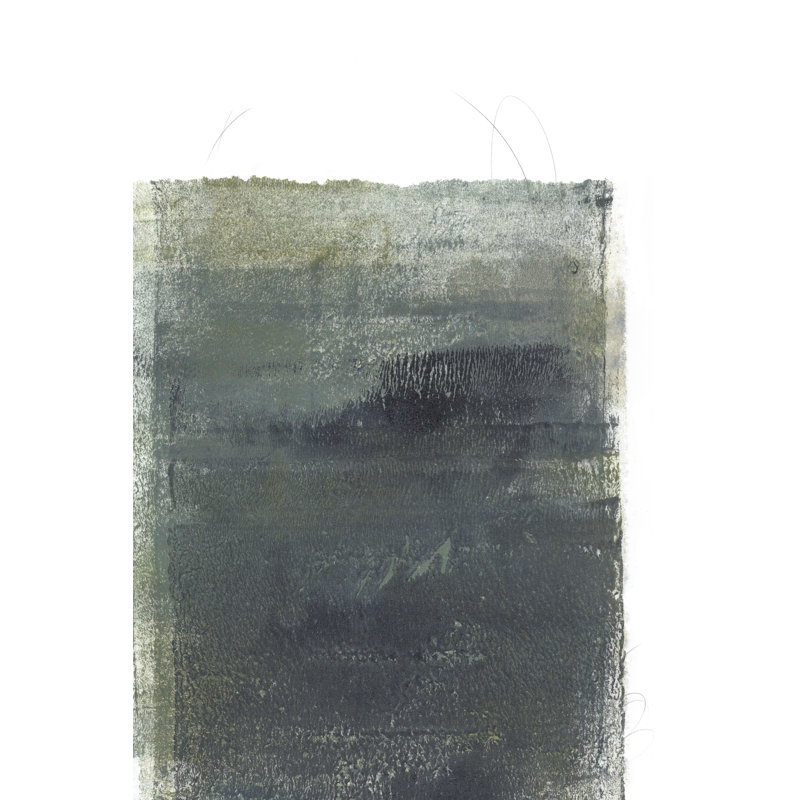 «Roller Oxide II» par Jacob Green - peinture sur toile tendue, H 18 po x l 12 po x P 1,25 po