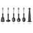 Joseph Joseph Elevate™ Silicone 5-Piece Utensil Set with Rotating Storage Stand