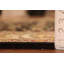 Tapis oriental traditionnel fait à la main noir Agra 6 x 9