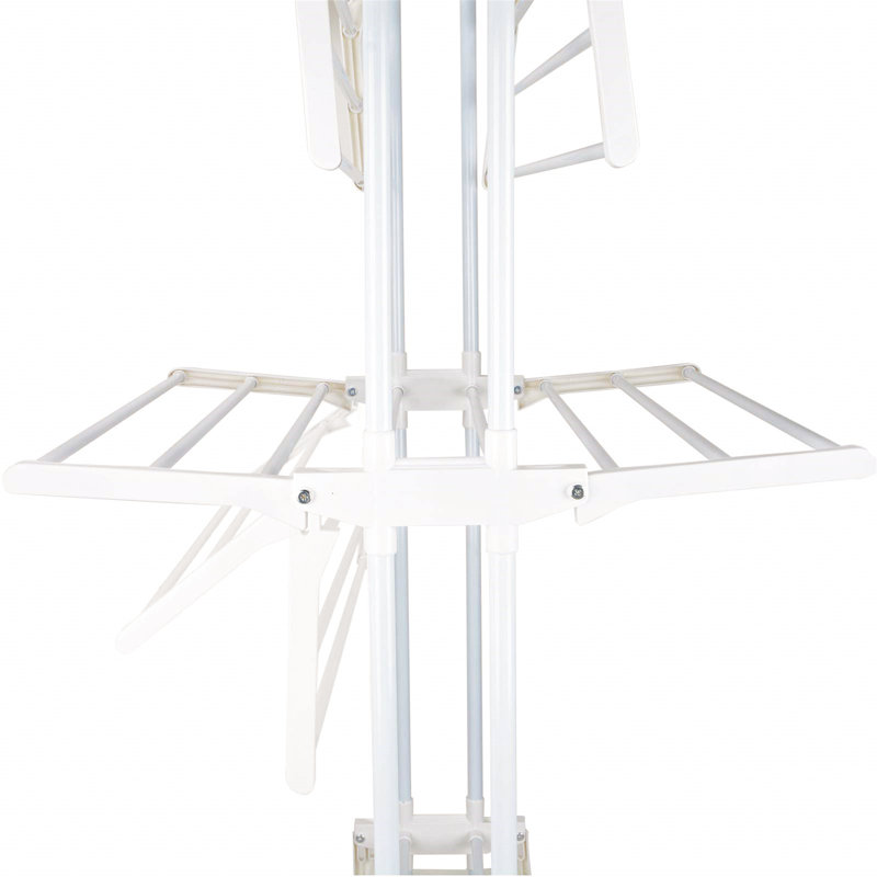 Foldable Gullwing Drying Rack, White