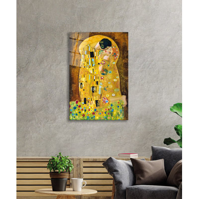 Élégante peinture décorative en verre trempé 18,1 po x 28,3 po | 100% verre trempé, épaisseur: 0,16 pouce | Superbe œuvre d'art pour la décoration intérieure, le salon et les espaces de bureau, durable et facile à nettoyer