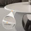 Table basse simple en marbre ovale-122914006