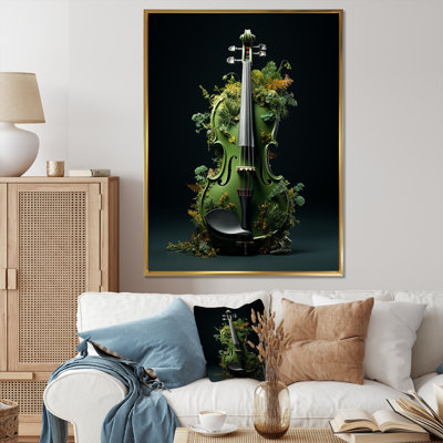 Violon verdure dans la forêt II