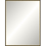 Black and Gold Old World Mirror