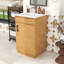 Meuble-lavabo compact avec évier intégré, technologie de fermeture en douceur