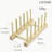 Wood Rectangle Countertop / Cabinet Pot Rack