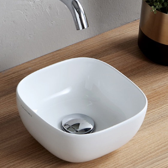 Scarabeo By Nameeks 8.9'' Glossy White Ceramic Specialty Bathroom Sink