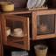 Buffet simple en bois massif