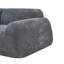 Canapé modulaire surdimensionné en velours courbé 118 pi, canapé sans os avec méridienne en forme de L, canapé modulaire rembourré en mousse à mémoire de forme pour le salon, aucun assemblage requis-582430771