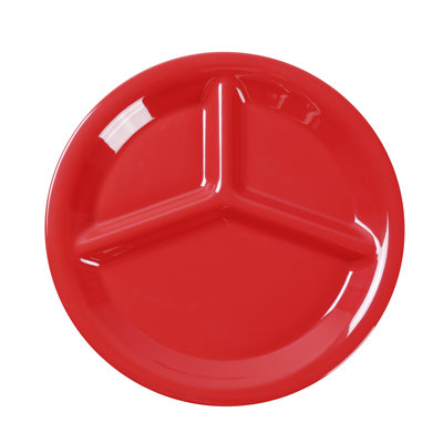 Yanco Milestone Melamine Divided Serving Dish