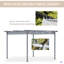 Auvent rétractable pour pergola, protection UV extérieure et parasol, cadre en acier pour jardin, barbecue, patio, cour arrière