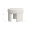 Repose-pieds Wrought Studio ™ Sophia - Boucle crème-1302633760