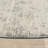 Melby Ivory/Stone Blue Contemporary Abstract Power-loomed Indoor Area Rug-1410699188
