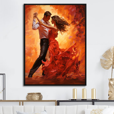 " Dance Salsa In Sunset VI "