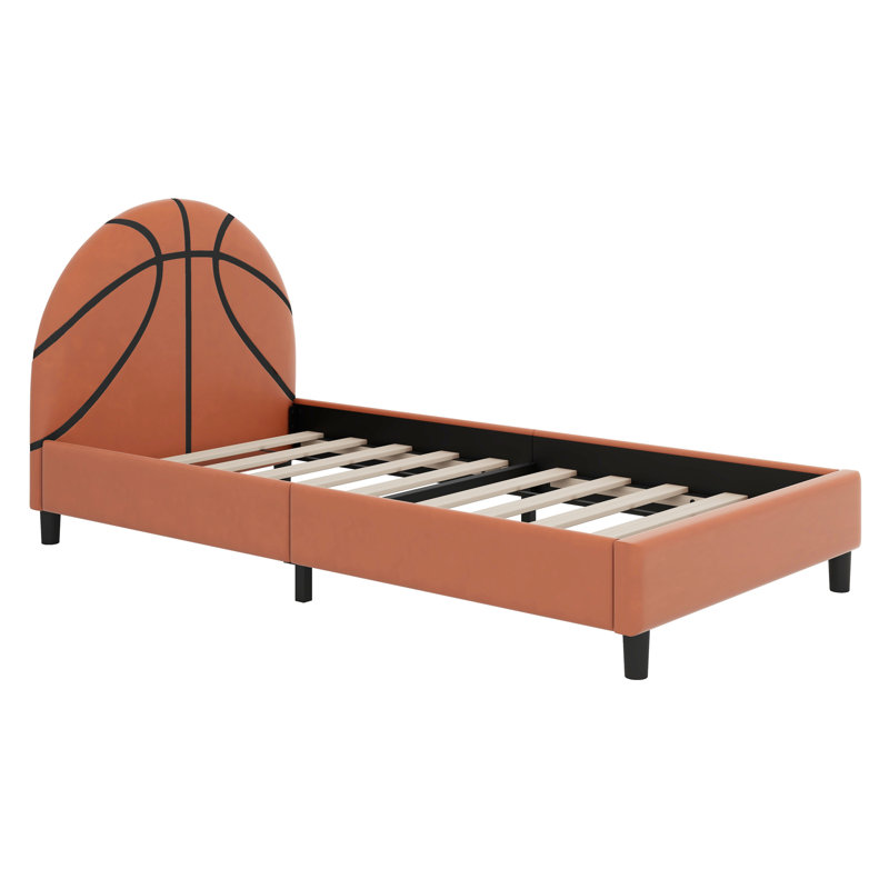 Lit plateforme tapissier Basketball Design