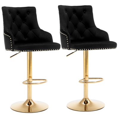  Bazaldua Height Adjustable Swivel Bar Stool 