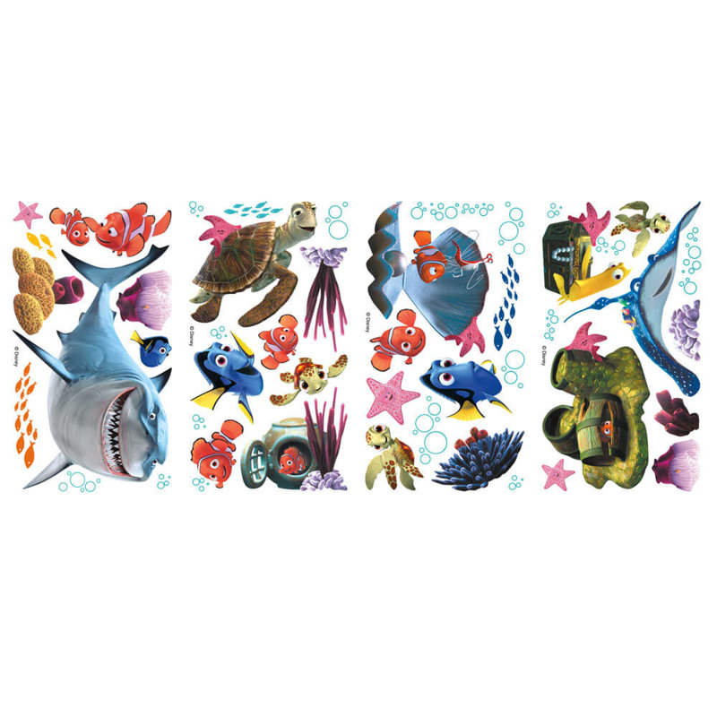 Décalcomanie murale recherche nemo