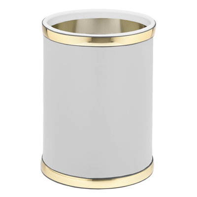 Dyson Steel Open Waste Basket - 2 Gallons