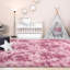 Tapis à poil long Antonije Tie Dye-410298550-454456056