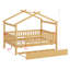 Lit en bois avec couchette-1630208363