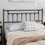 Metal Headboard - Adjustable Height - Only For Bedroom, Rustic Farmhouse Style, Attach Frame-1432054357-1432054359