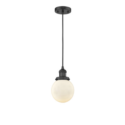 Luminaire suspendu sphère 1 lumière Zarmayr