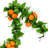 90'' in. Faux Garland