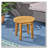 16" Acacia Wood Side Table-125743065