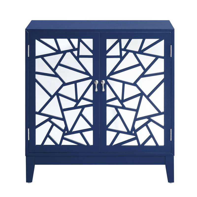 Einstein Blue Finish Console Cabinet