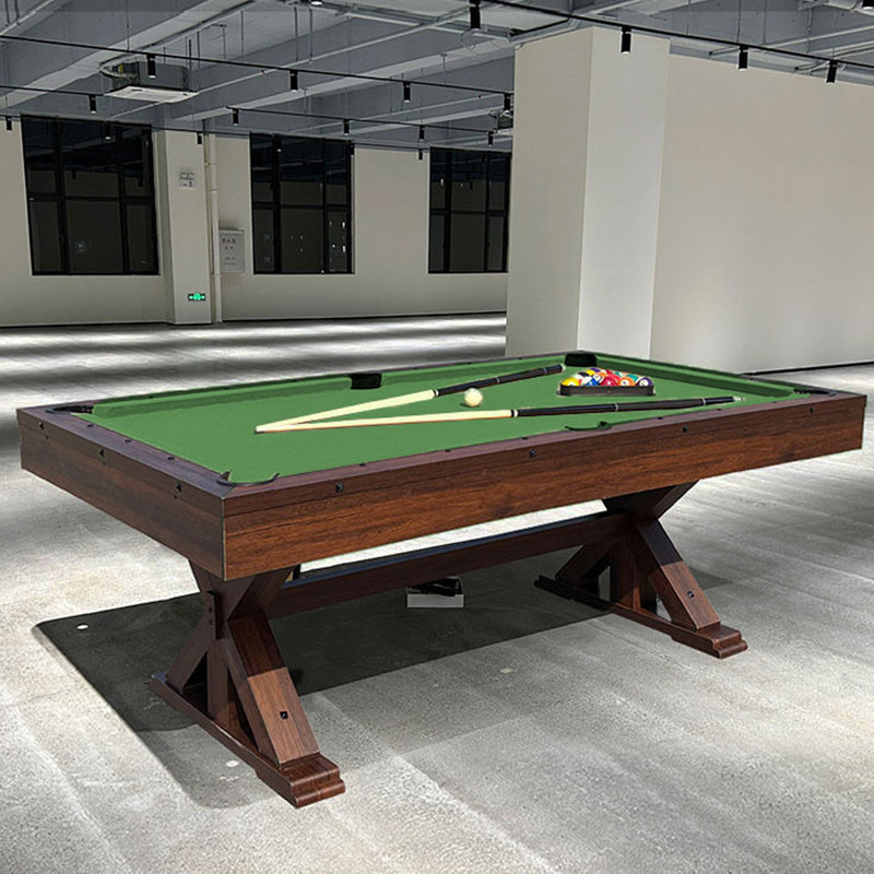 Multi-Functional Marble Three-In-One Household Entertainment Billiard Table, Green