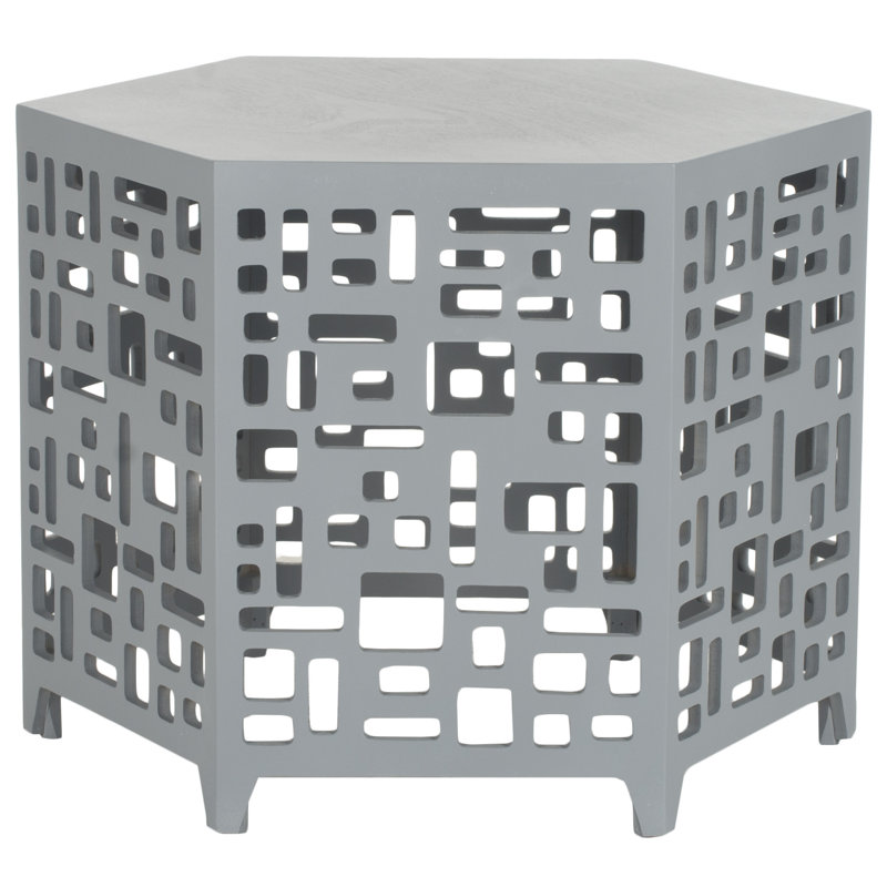 table de bout Schuler, Bleu gris perle