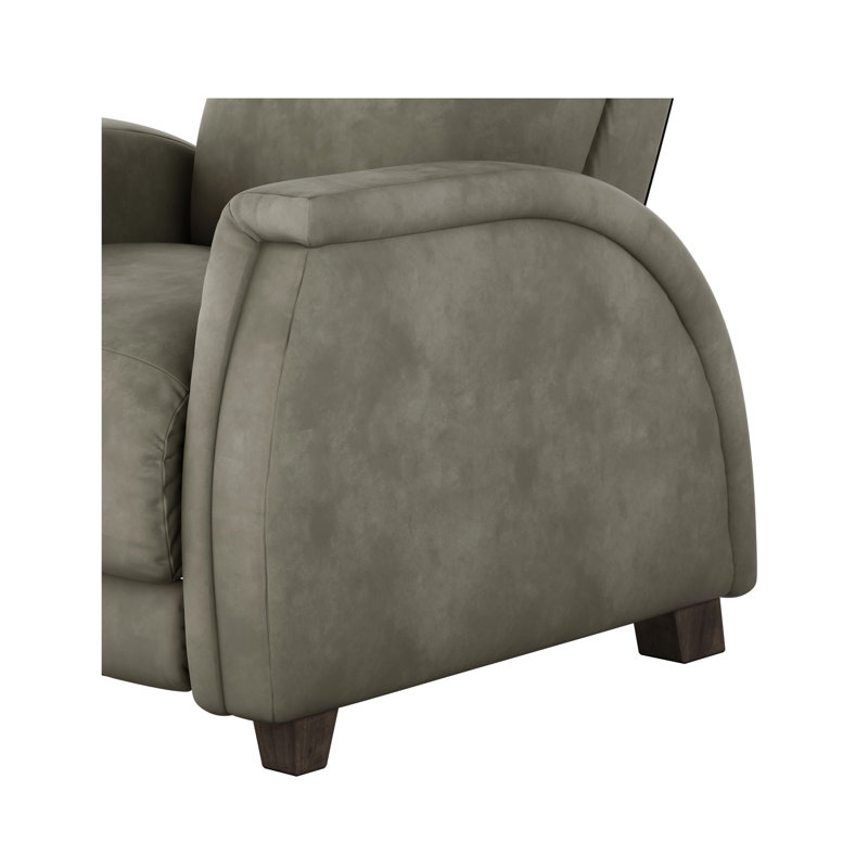 Venus Zero Gravity Leather Recliner, Fresca Cobblestone, Power Headrest with SoCozi