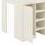 Lit mezzanine avec garde-robe intégré, bureau, tablettes de rangement et tiroirs-1842881162