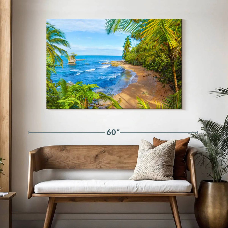 Plage Gillard Tropical Manzanillo, H 32 po x l 48 po