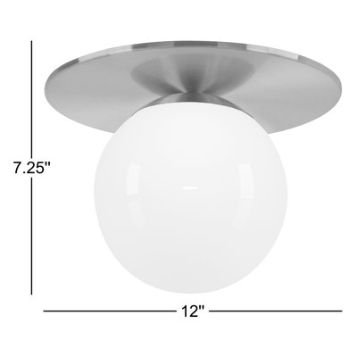 Glass Flush Mount