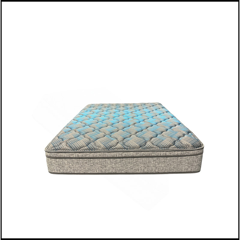 Matelas à ressorts ensachés Restonic Comfort Care 10 po hybride, à plateau-coussin européen, confort moelleux