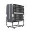 Lit pliant très long Mikenlee pour personnes de grande taille, lit escamotable robuste avec matelas en mousse à mémoire de forme de 5 po, lit d'invité portable sur roulettes, lit pliant simple pour économiser de l'espace-1990275374-1980838367