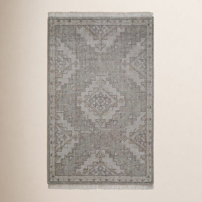Maeve Hand-Knotted Geometric Wool Rug