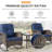 Gaetanino Wicker Rattan Outdoor Rocking Chair Set with Side Table (2 chairs and 1 side table)-1052208182-1056061372