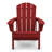 Clitheroe Foldable HDPE Adirondack Chair-2049837477