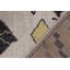Rug & Kilim’S Moroccan Rug In White With Black And Gold Geometric Pattern-710135409