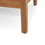 Table basse en bois et bois avec coussins attrayants pour lattes de jardin attrayantes