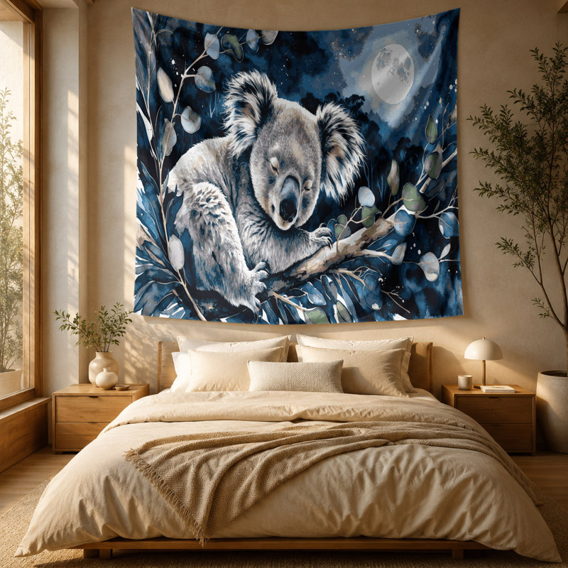 Tapisserie murale Wildlife Koala, 88 po x 104 po