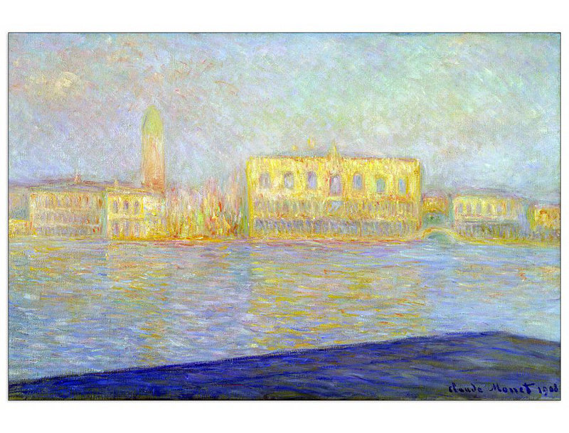 Claude Monet - Wrapped Canvas Painting, 60cm H x 90cm W x 1.8cm D