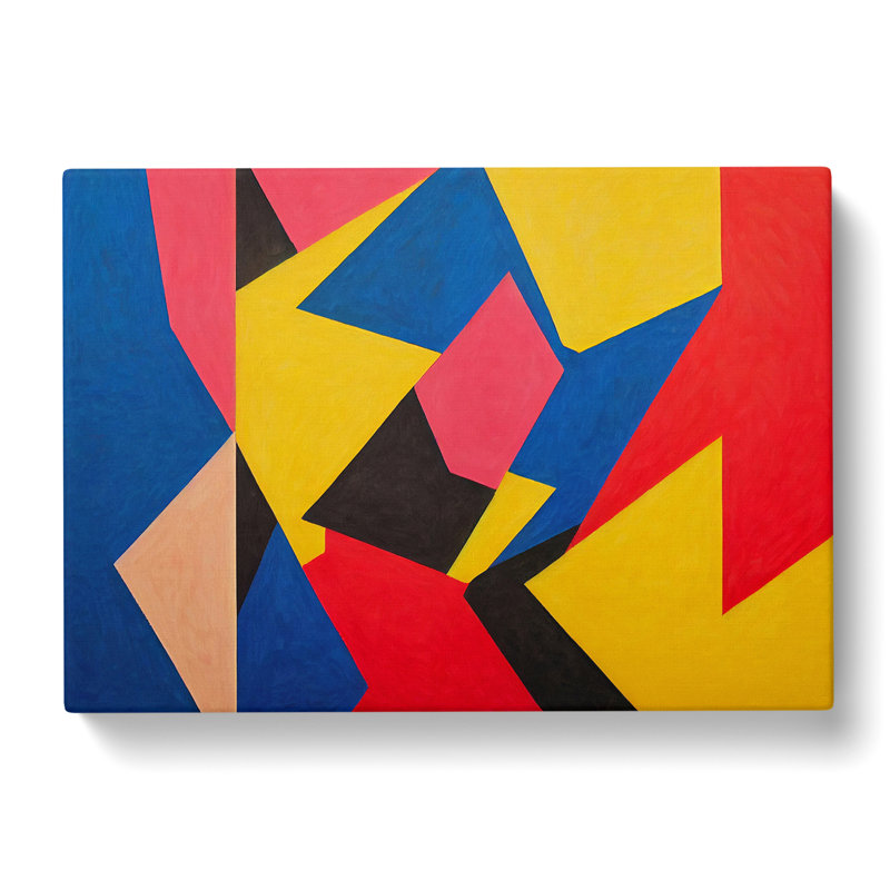 Suprematism Art Abstract Vol.1 - Wrapped Canvas