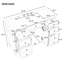 Meuble-lavabo 48 po avec lavabo 48 po, 6 tiroirs et 2 portes -133420444