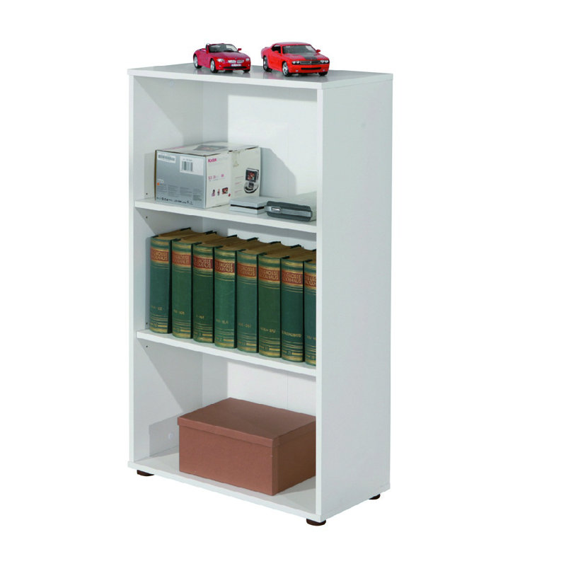 Anferny 110cm H x 60cm W Standard Bookcase, White